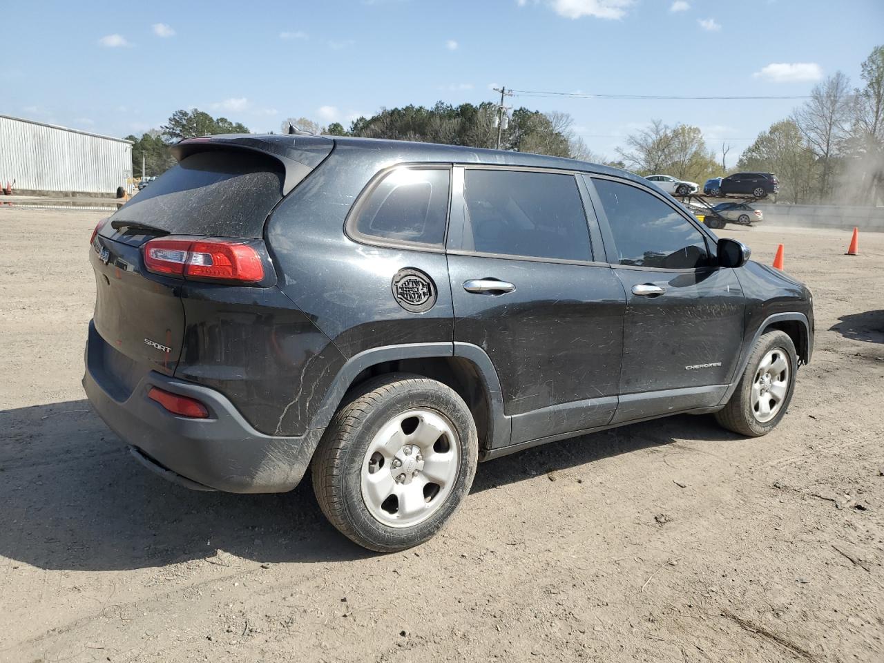 2015 Jeep Grand Cherokee VIN 1C4PJLAB0FW560703 Copart auction photo, front end damage thumbnail 3