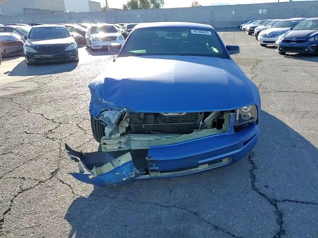 2005 Ford Mustang VIN 1ZVFT80N855188561 Copart auction photo, front end / side damage thumbnail 11