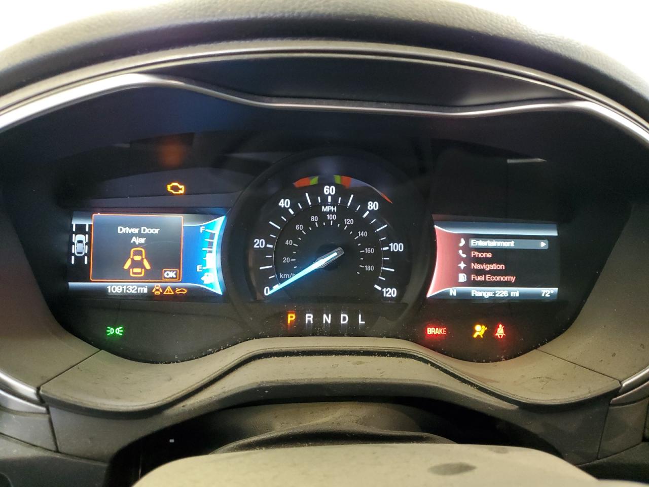 2019 Ford Fusion VIN 3FA6P0LUXKR206357 Copart auction photo, front end / side damage thumbnail 9