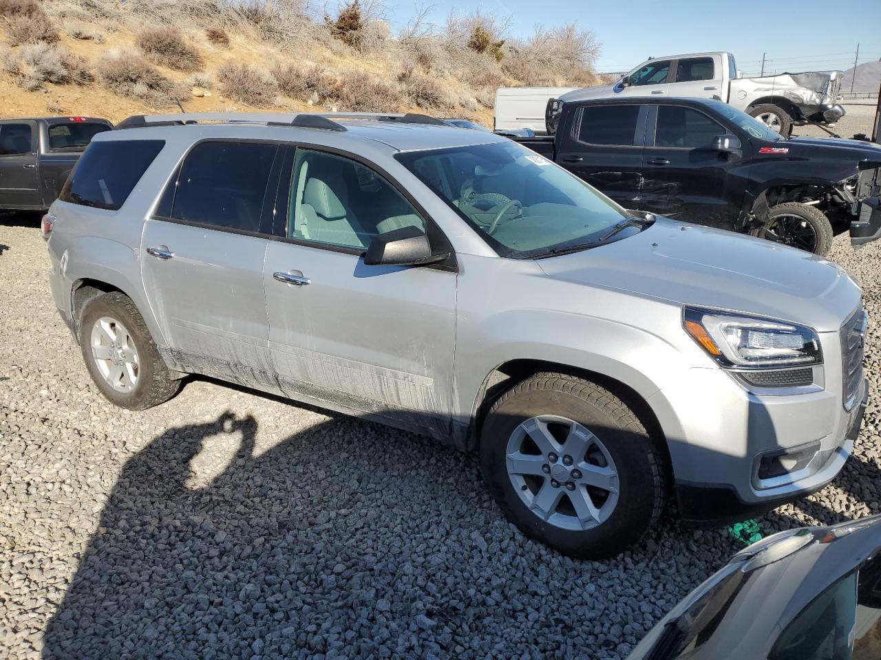 2013 GMC Acadia VIN 1GKKVPKD4DJ161894 Copart auction photo, normal wear damage thumbnail 4