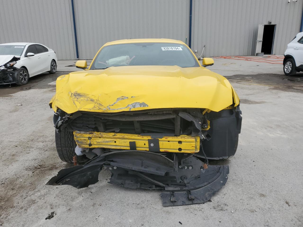2015 Ford Mustang VIN 1FA6P8TH8F5317080 Copart auction photo, front end damage thumbnail 5