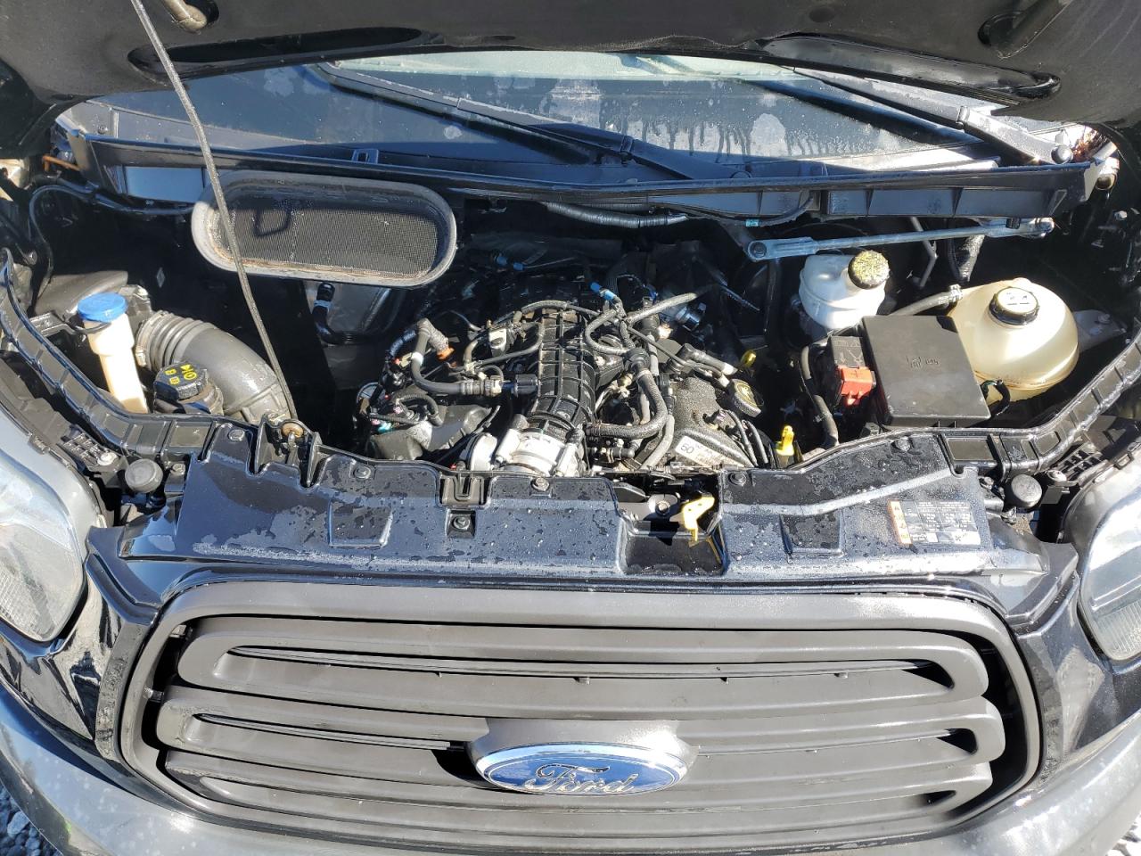 2015 Ford Transit VIN 1FTBW2YG8FKA20207 Copart auction photo, all over damage thumbnail 11