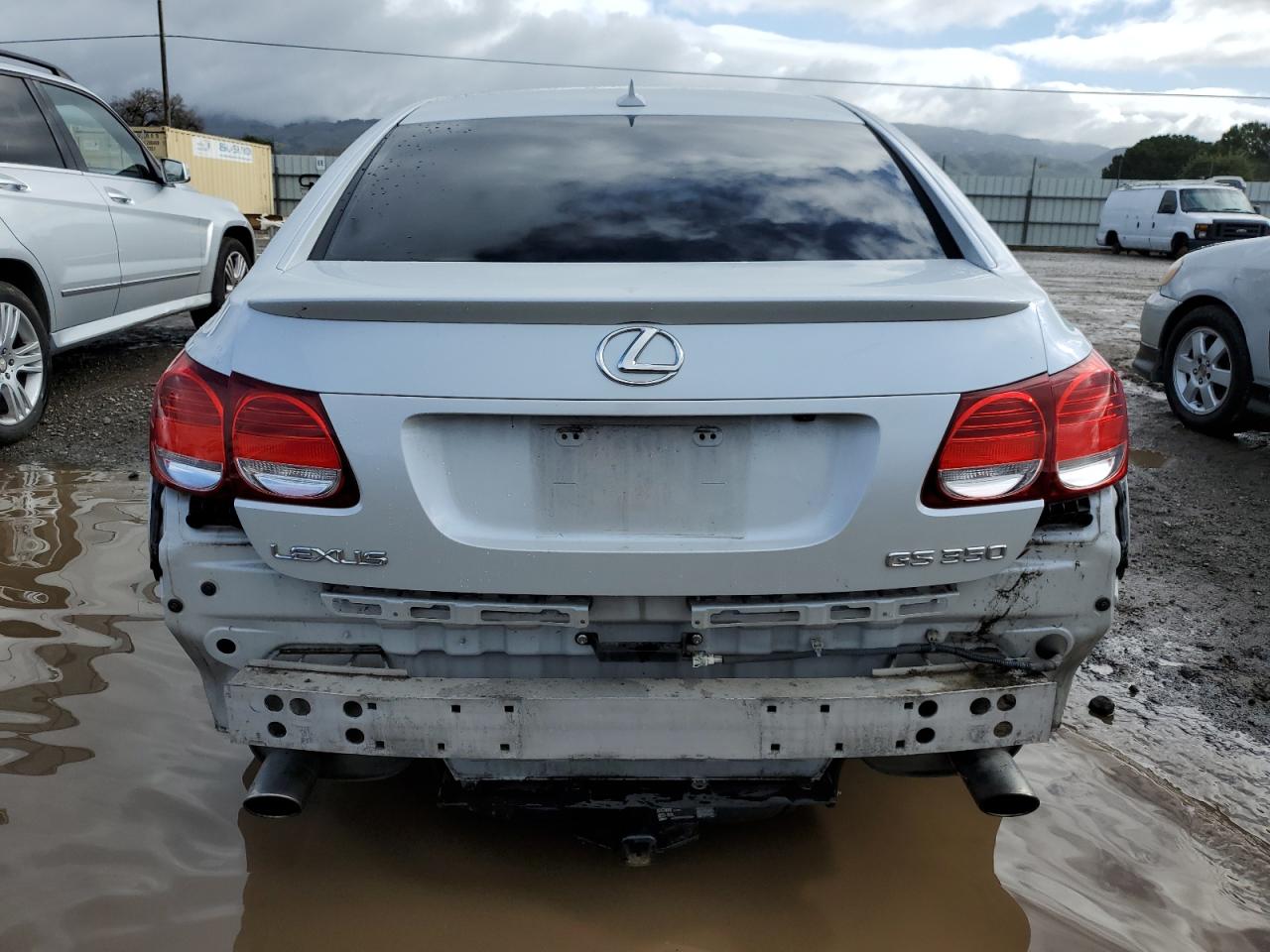 2007 Lexus GS VIN JTHBE96S770025560 Copart auction photo, rear end / side damage thumbnail 6