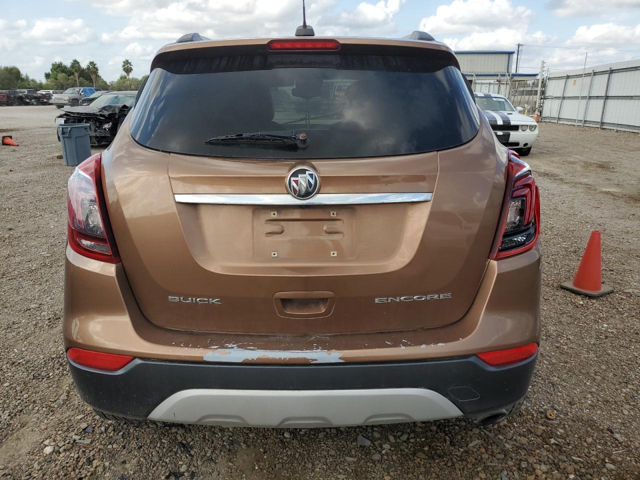 2017 Buick Encore VIN KL4CJASB0HB085091 Copart auction photo, front end / rear end damage thumbnail 6