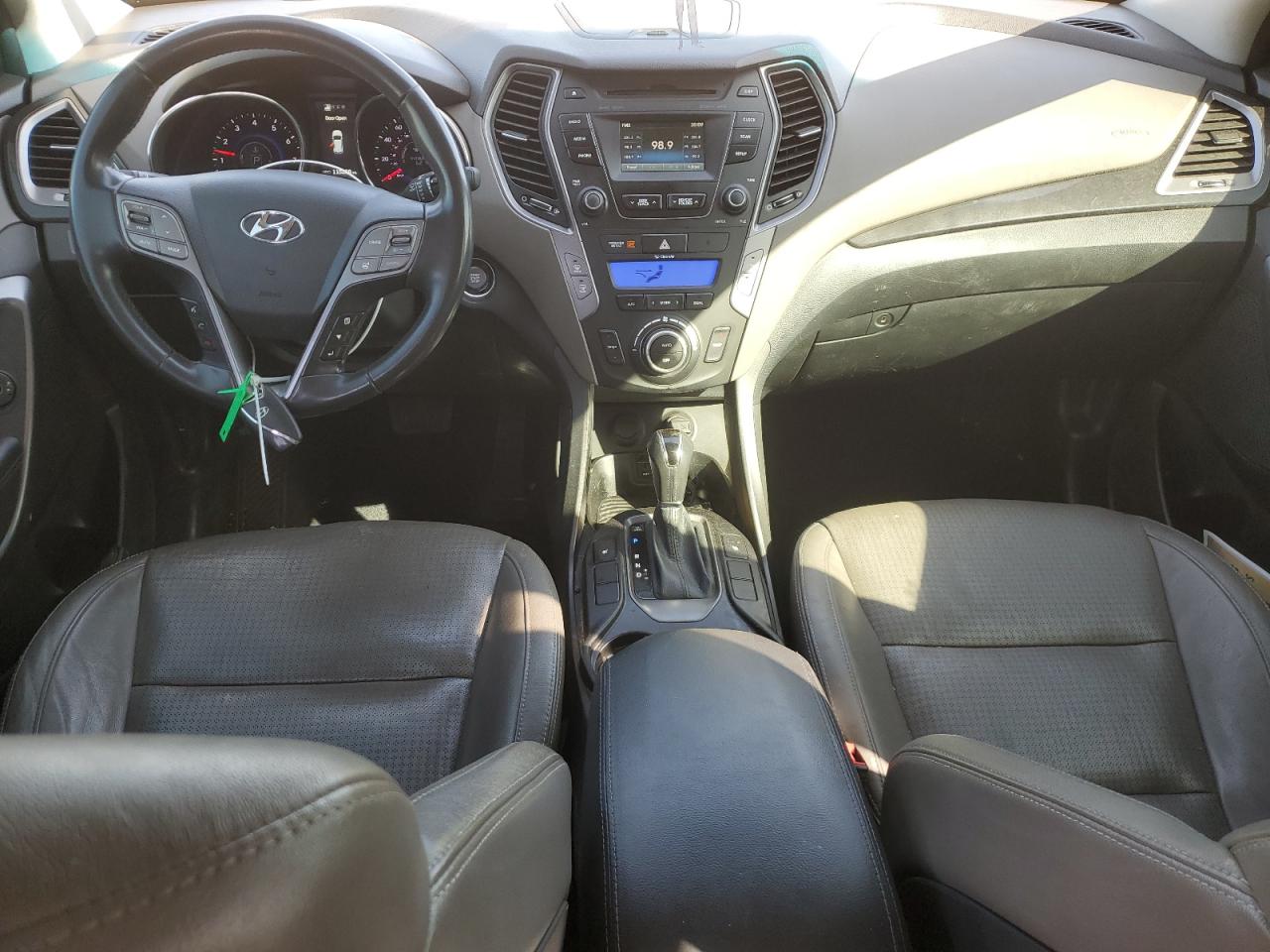 2014 Hyundai Santa Fe VIN KM8SN4HF4EU043682 Copart auction photo, front end damage thumbnail 8