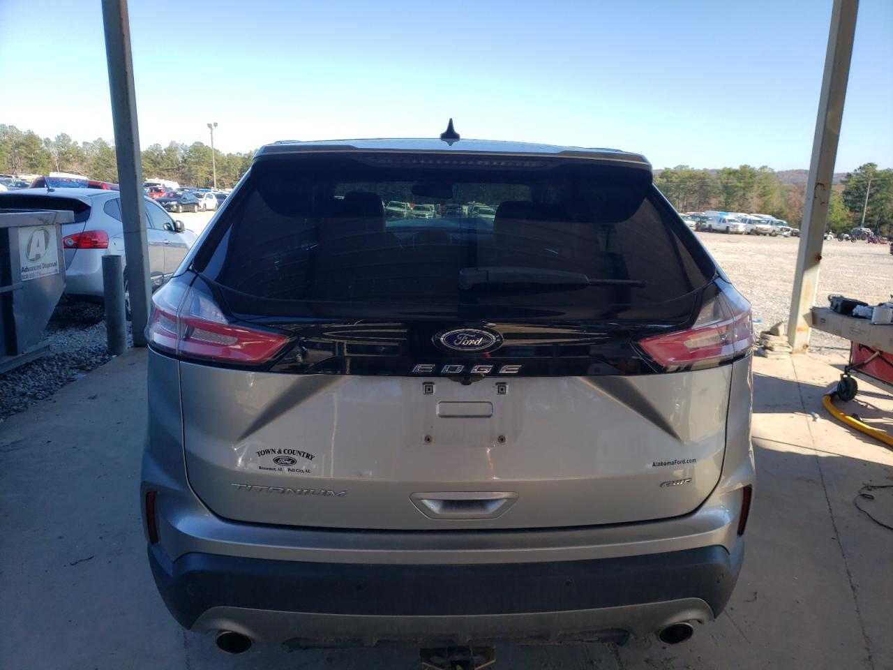 2022 Ford Edge VIN 2FMPK4K94NBA59498 Copart auction photo, front end damage thumbnail 6