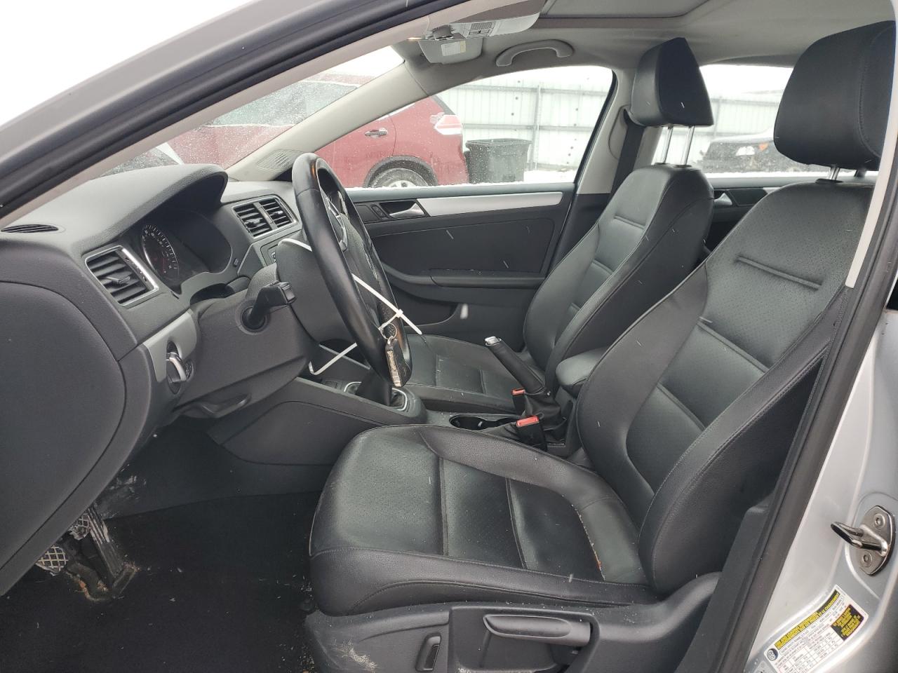 2014 Volkswagen Jetta VIN 3VWB17AJ9EM323261 Copart auction photo, front end / side damage thumbnail 7