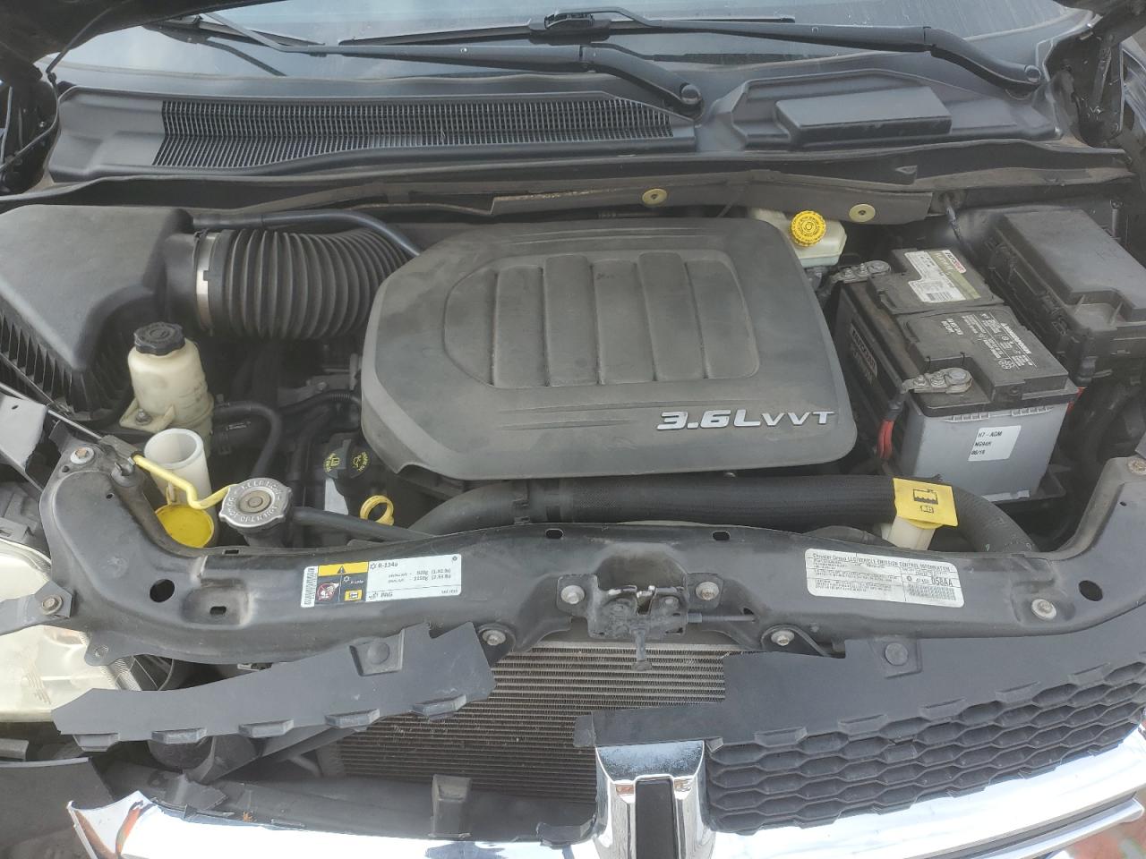 2014 Dodge Caravan VIN 2C4RDGBG2ER251033 Copart auction photo, front end damage thumbnail 13