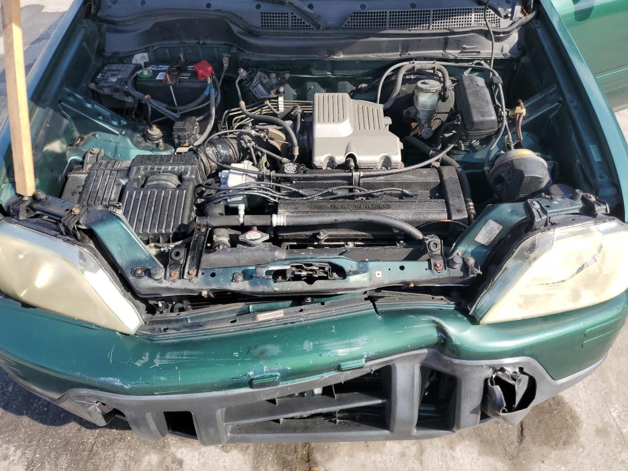 2000 Honda CR-V VIN JHLRD1878YC041704 Copart auction photo, front end / side damage thumbnail 12