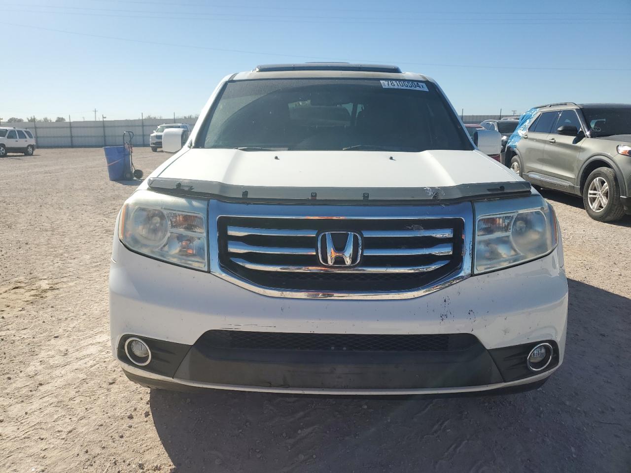 2013 Honda Pilot VIN 5FNYF4H5XDB075949 Copart auction photo, water/flood / rear end damage thumbnail 5