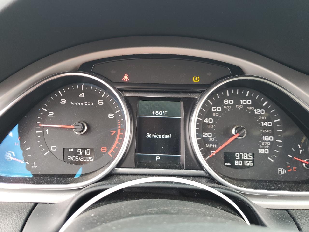 2015 Audi Q7 VIN WA1LGAFE8FD001846 Copart auction photo, rear end damage thumbnail 9