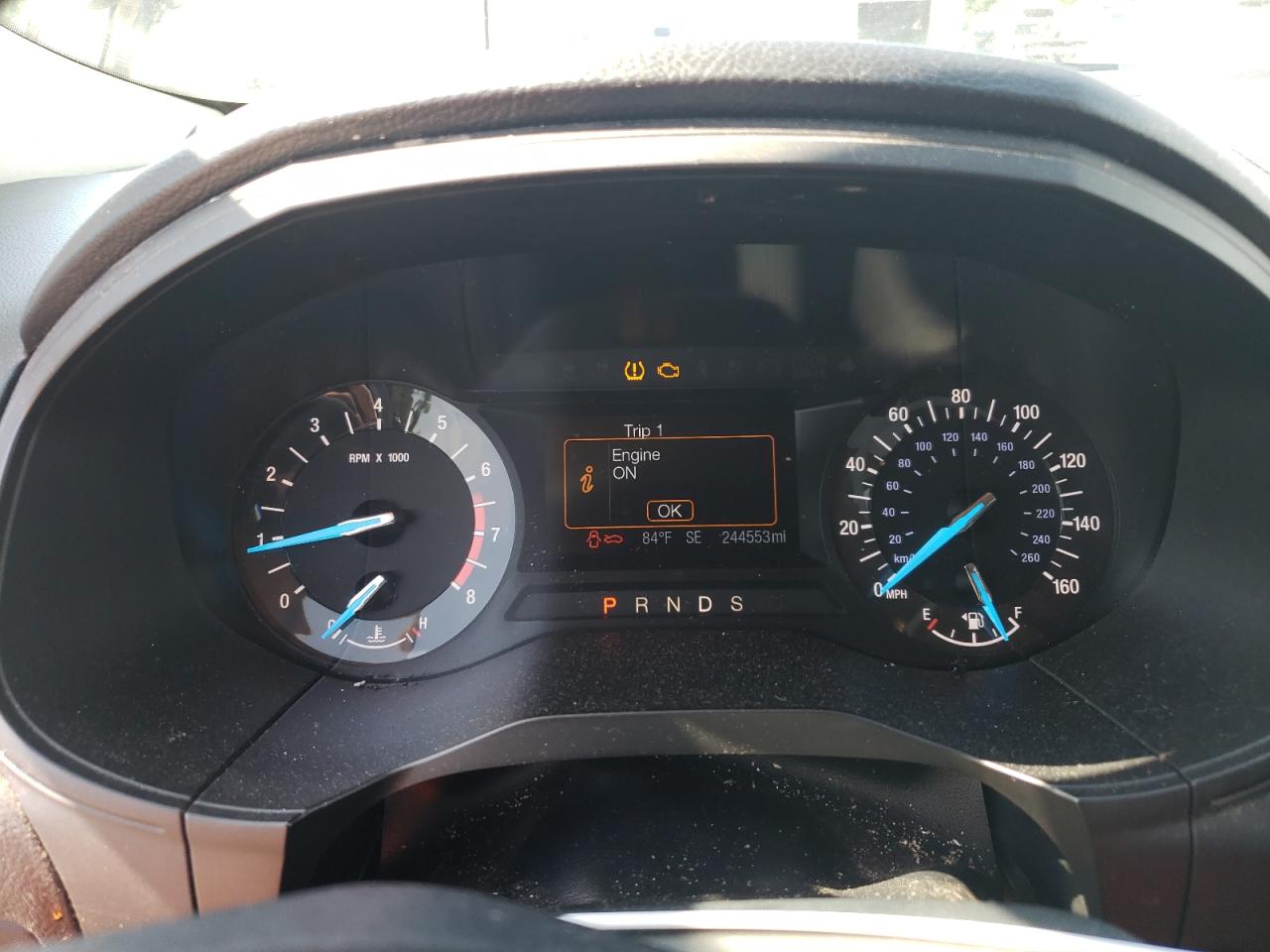 2015 Ford Edge VIN 2FMTK3G87FBB76115 Copart auction photo, all over / undercarriage damage thumbnail 9