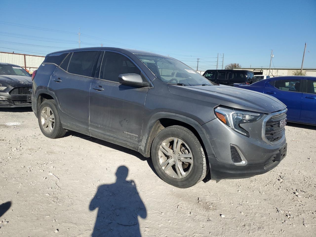 2018 GMC Terrain VIN 3GKALMEV9JL153993 Copart auction photo, front end / minor dent/scratches damage thumbnail 4