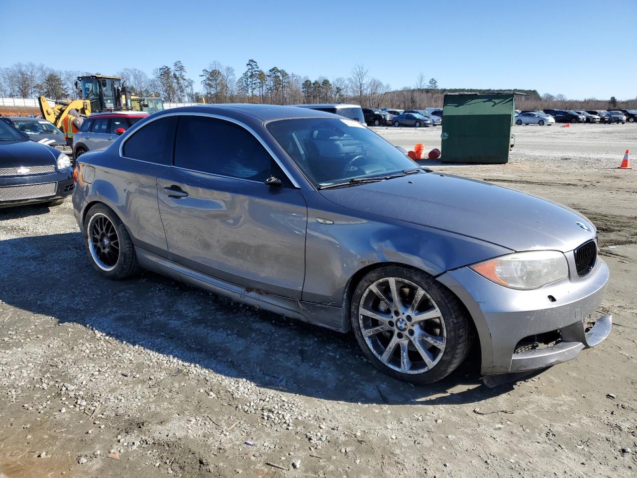 2013 BMW 1er VIN WBAUC9C54DVY60283 Copart auction photo, all over damage thumbnail 4