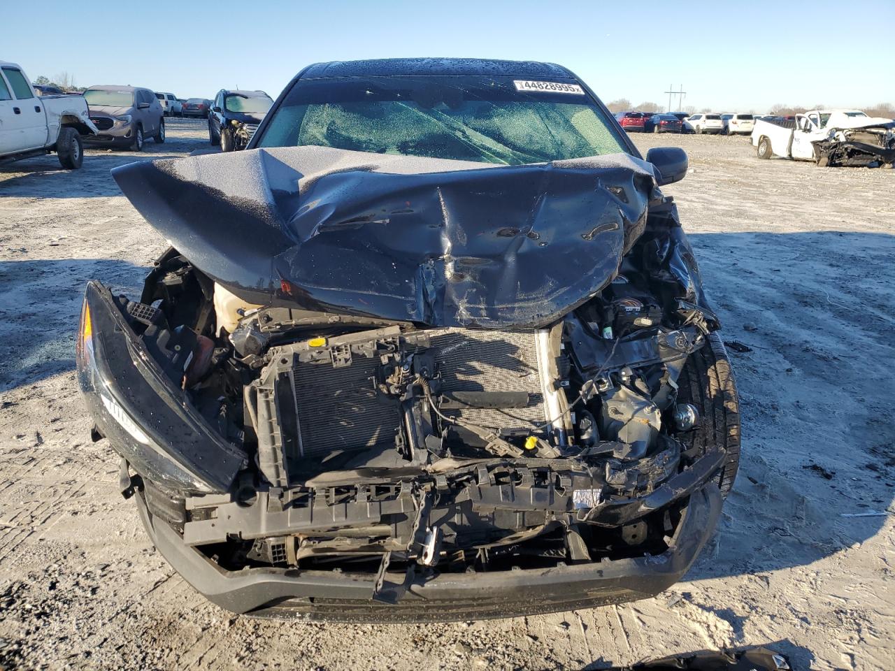 2021 Ford Edge VIN 2FMPK4G94MBA28131 Copart auction photo, front end / side damage thumbnail 5