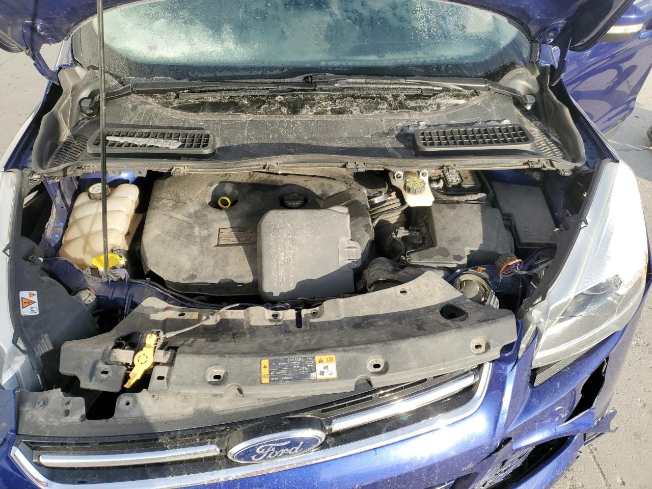 2013 Ford Escape VIN 1FMCU9J93DUB88428 Copart auction photo, front end damage thumbnail 12
