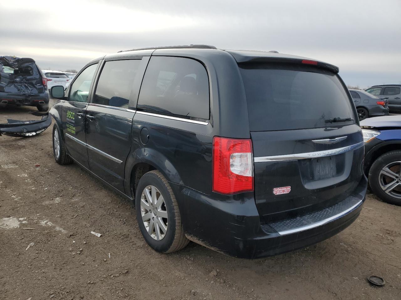 2013 Chrysler Town & Country VIN 2C4RC1BG9DR737594 Copart auction photo, front end damage thumbnail 2