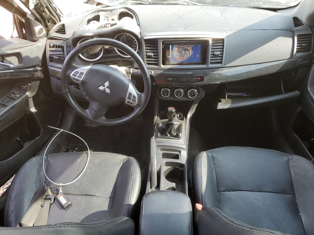 2015 Mitsubishi Lancer VIN JA32U2FU1FU607169 Copart auction photo, front end / undercarriage damage thumbnail 8