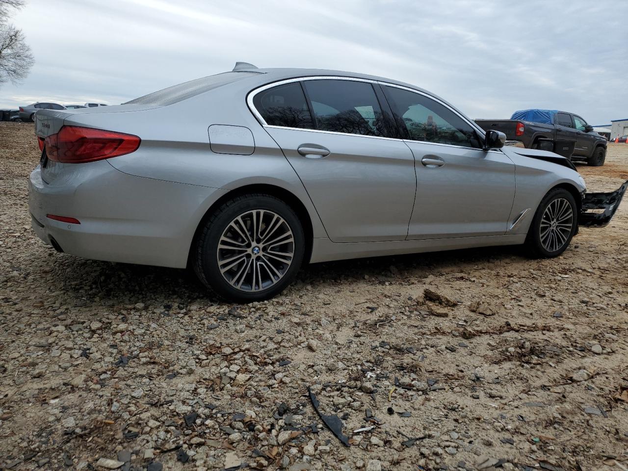 2019 BMW 5er VIN WBAJA7C59KWW25950 Copart auction photo, front end damage thumbnail 3
