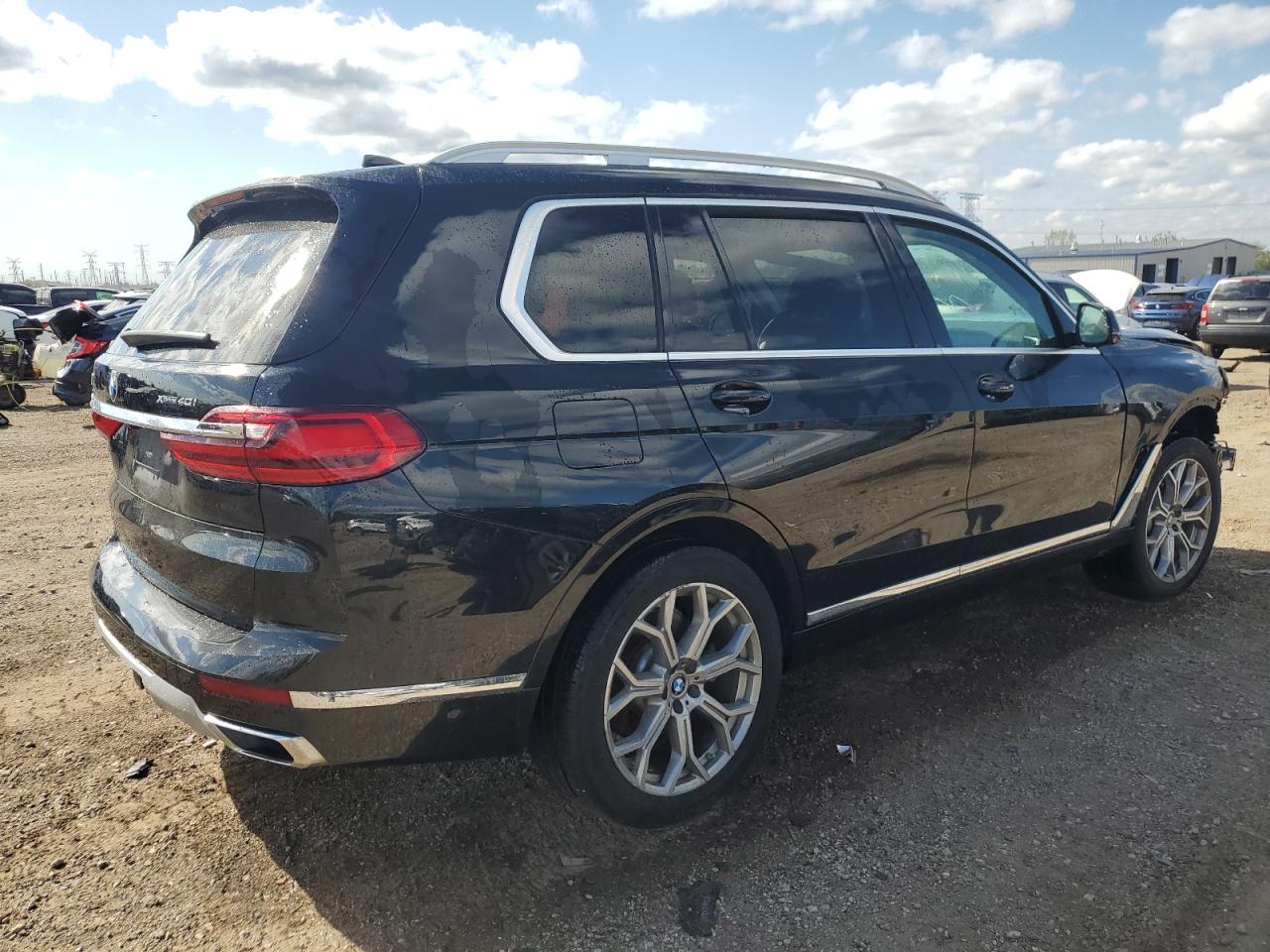 2019 BMW X7 VIN 5UXCW2C52KL085826 Copart auction photo, front end damage thumbnail 3