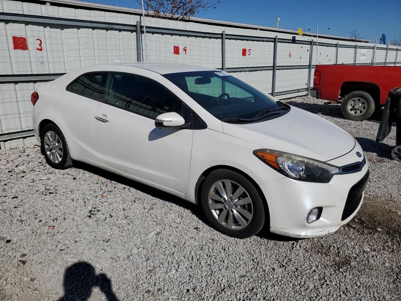 2015 KIA Forte VIN KNAFX6A86F5389099 Copart auction photo, undercarriage damage thumbnail 4