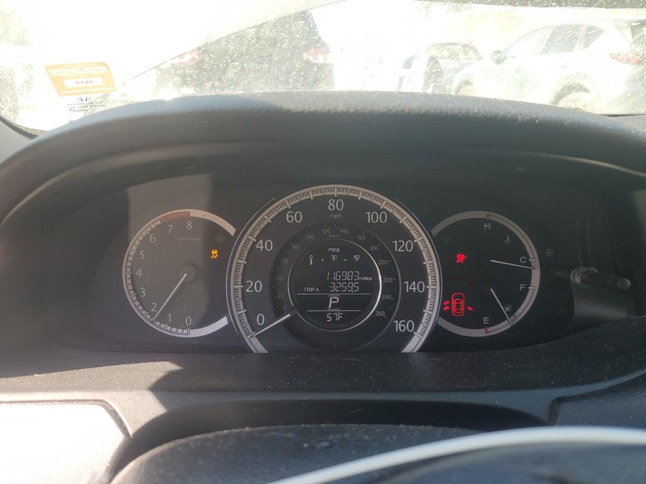 2014 Honda Accord VIN 1HGCR2F34EA117261 Copart auction photo, all over damage thumbnail 9