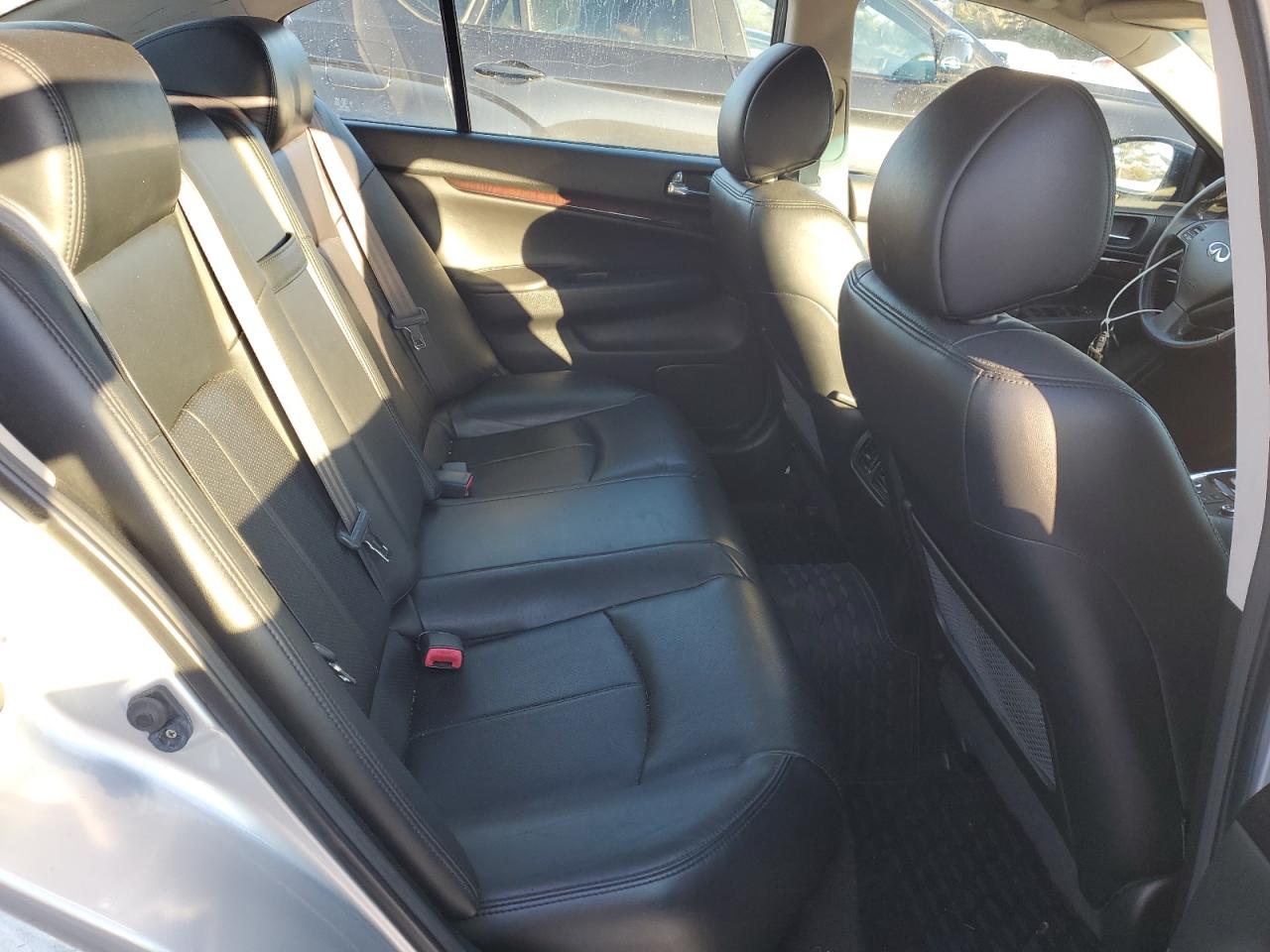 2013 Infiniti G VIN JN1CV6AR6DM757260 Copart auction photo, rear end / minor dent/scratches damage thumbnail 10