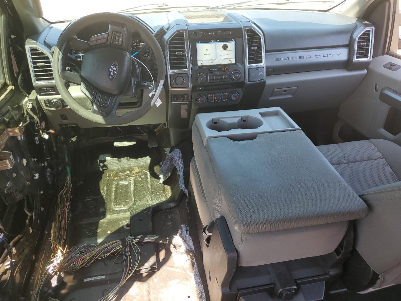 2017 Ford F250 VIN 1FT7W2BT0HEB89716 Copart auction photo, side damage thumbnail 8