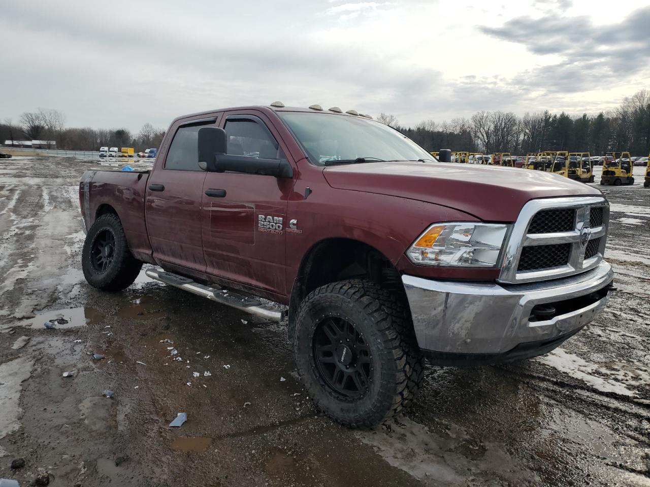 2018 RAM 2500 VIN 3C6UR5CL4JG106532 Copart auction photo, side damage thumbnail 4