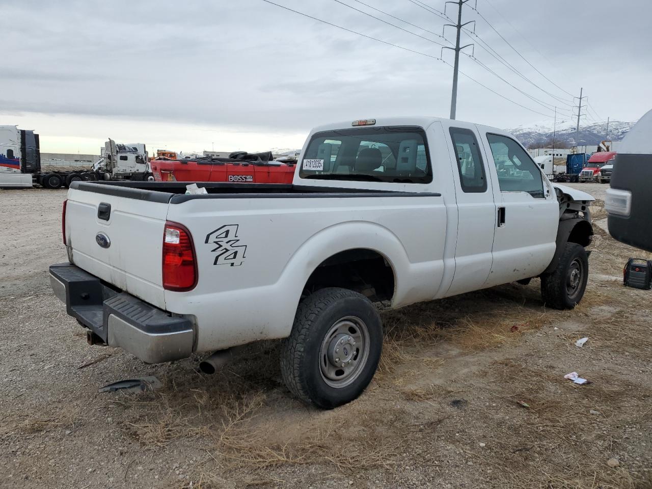 2014 Ford F350 VIN 1FT8X3B6XEEB01977 Copart auction photo, front end damage thumbnail 3