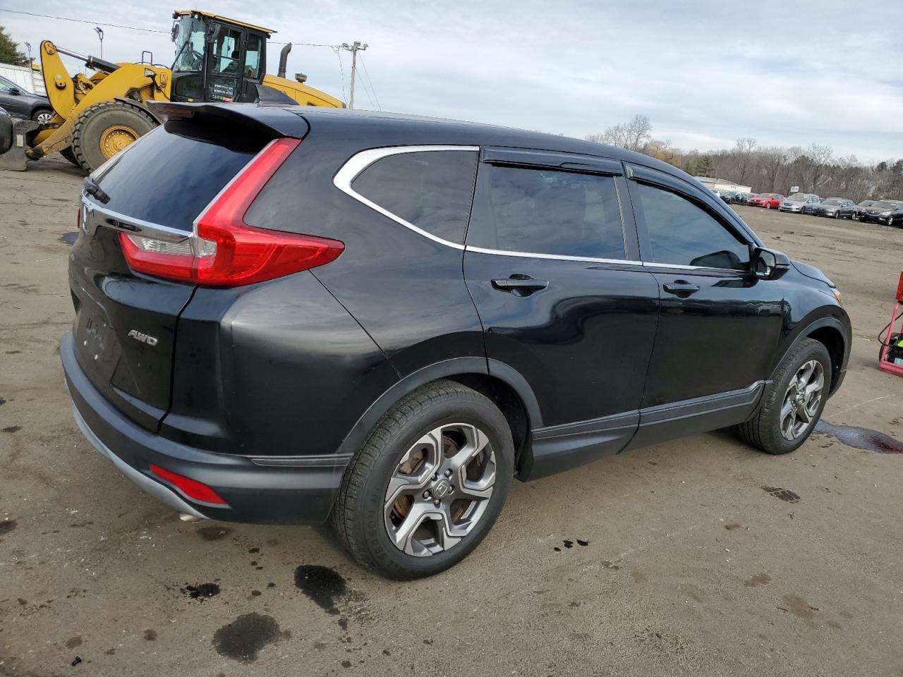 2017 Honda CR-V VIN 2HKRW2H57HH647947 Copart auction photo, side damage thumbnail 3