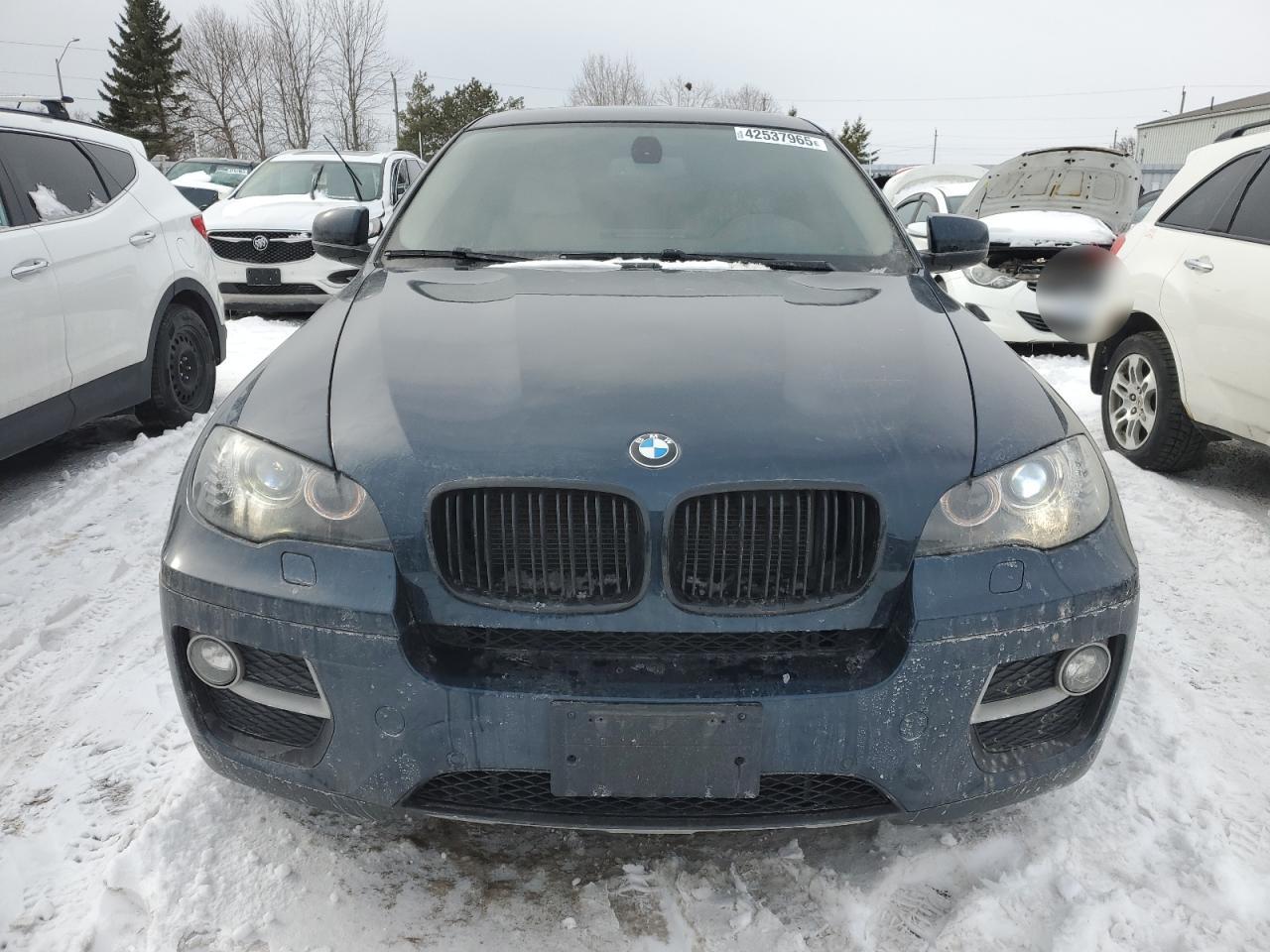 2013 BMW X6 VIN 5UXFG2C56DL783045 Copart auction photo, rear end / undercarriage damage thumbnail 5