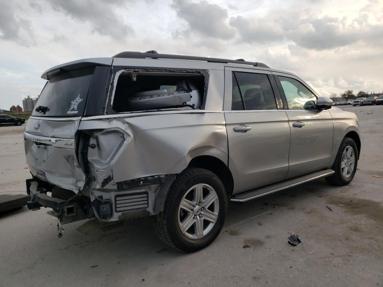 2021 Ford Expedition VIN 1FMJK1HT7MEA11701 Copart auction photo, rear end damage thumbnail 3