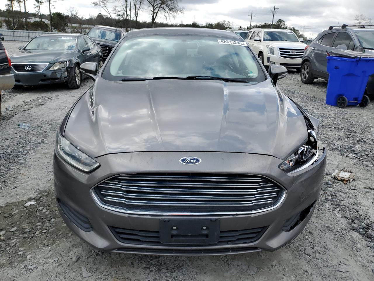 2014 Ford Fusion VIN 3FA6P0H74ER202053 Copart auction photo, front end damage thumbnail 5