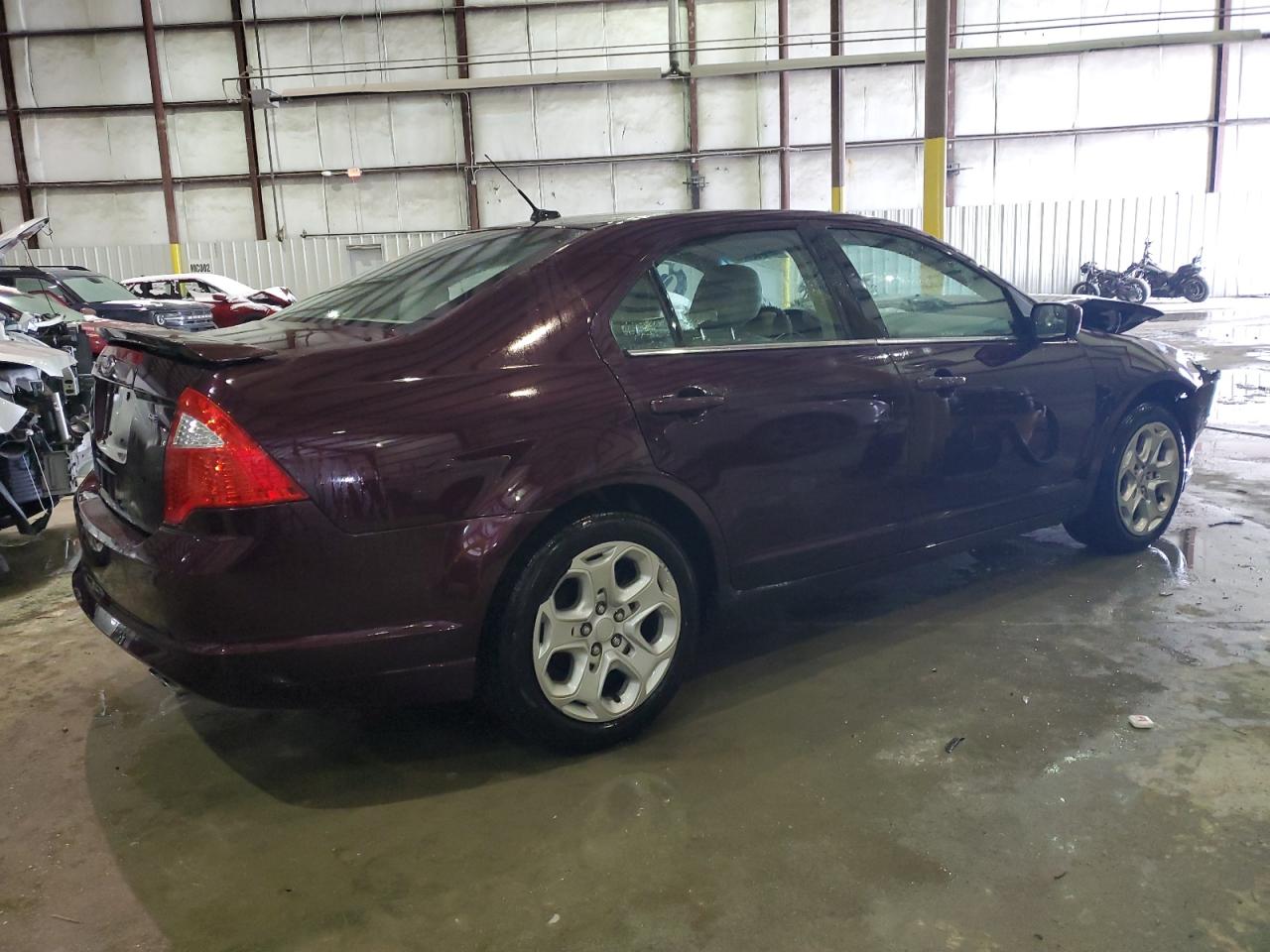 2011 Ford Fusion VIN 3FAHP0HA2BR165231 Copart auction photo, front end damage thumbnail 3
