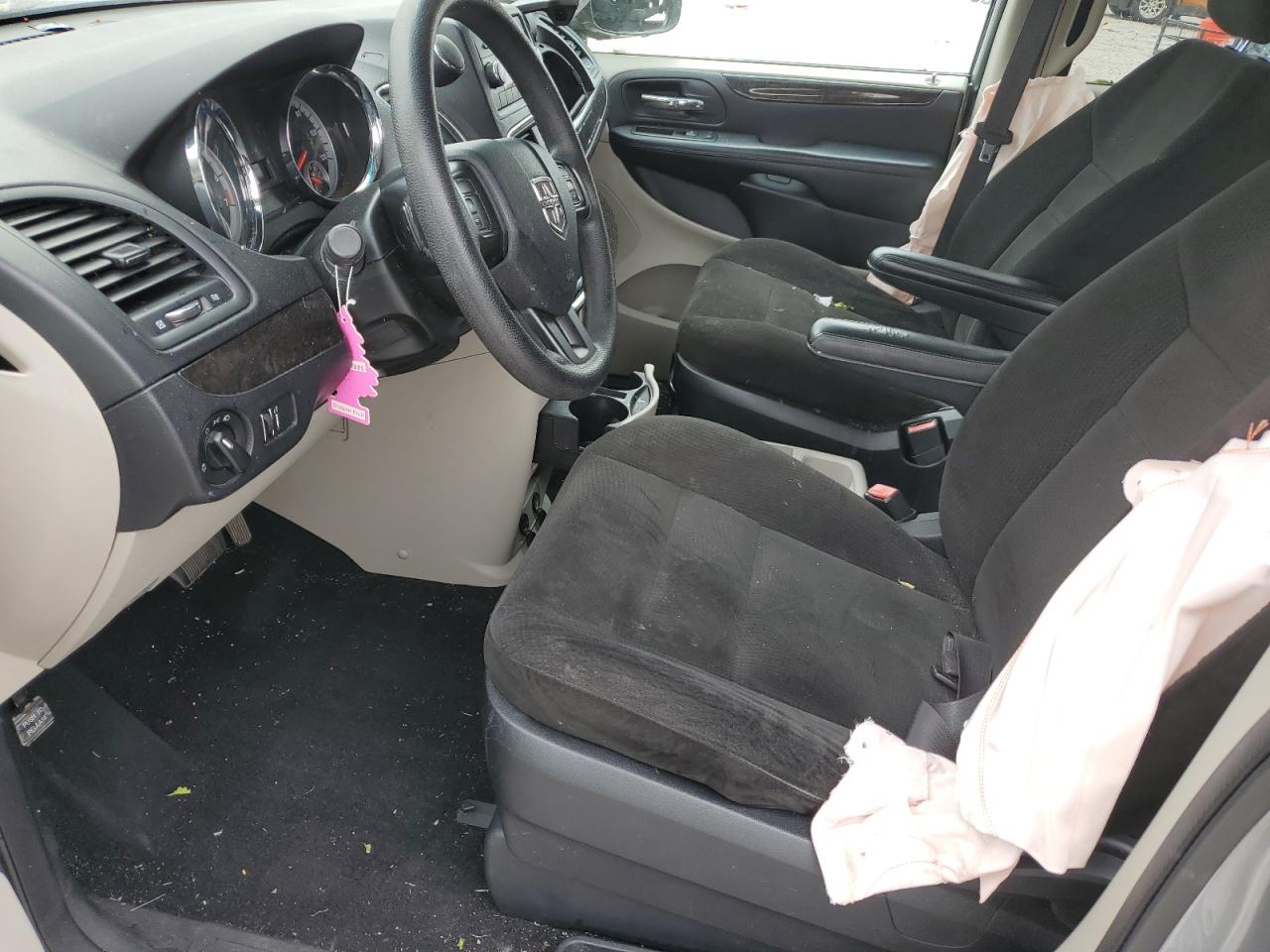 2015 Dodge Caravan VIN 2C4RDGBG0FR608081 Copart auction photo, all over damage thumbnail 7