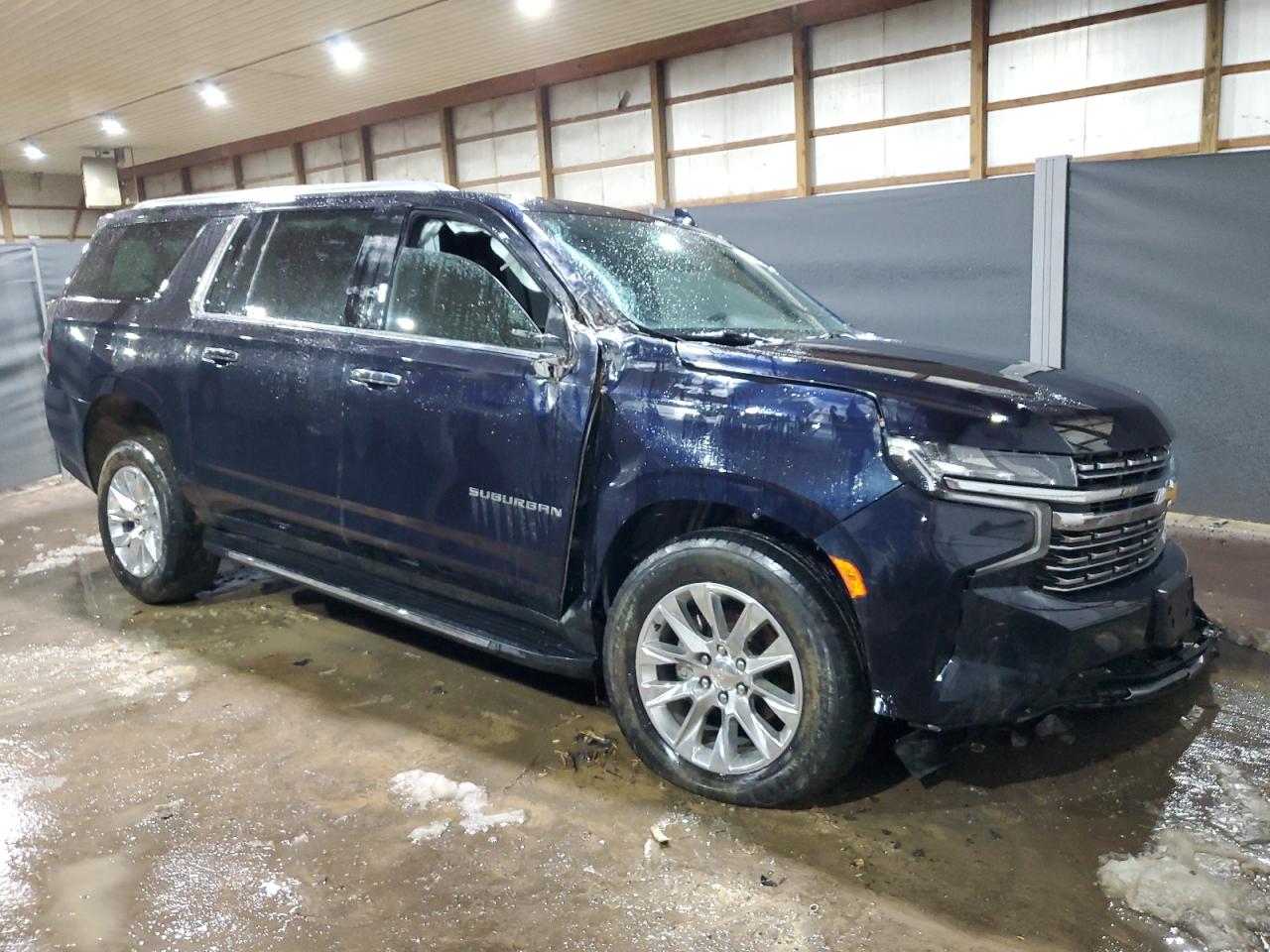 2023 Chevrolet Suburban VIN 1GNSKFKD1PR366262 Copart auction photo, all over damage thumbnail 4