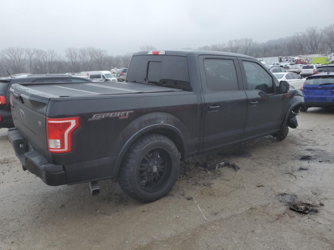 2016 Ford F-150 VIN 1FTEW1EP1GFC75870 Copart auction photo, undercarriage / front end damage thumbnail 3