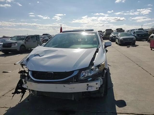 2013 Honda Civic VIN 19XFB2F84DE050121 Copart auction photo, front end / rear end damage thumbnail 10