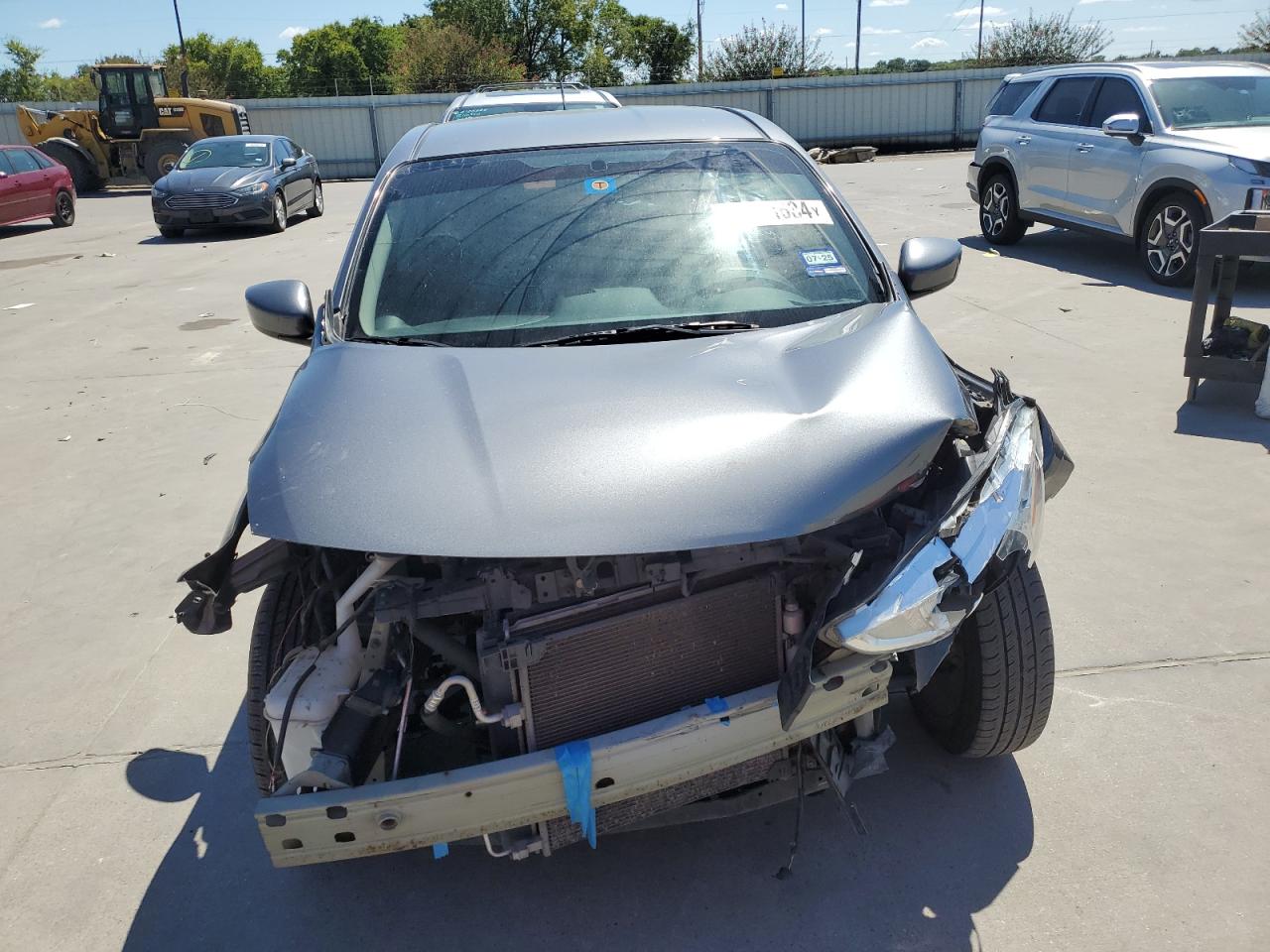 2019 Nissan Versa VIN 3N1CN7AP6KL821938 Copart auction photo, front end damage thumbnail 5