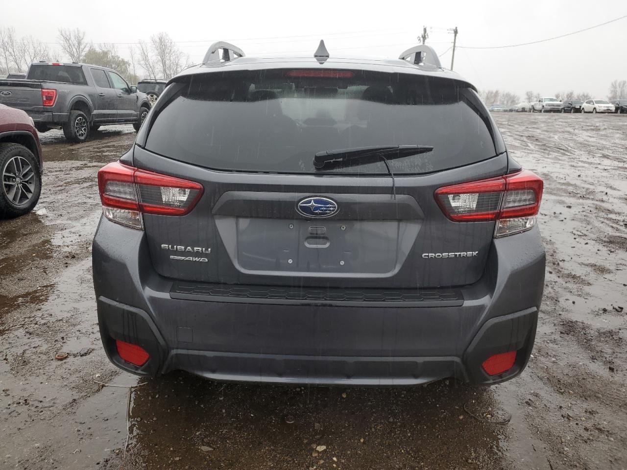 2021 Subaru XV VIN JF2GTAEC2MH396925 Copart auction photo, side / front end damage thumbnail 6