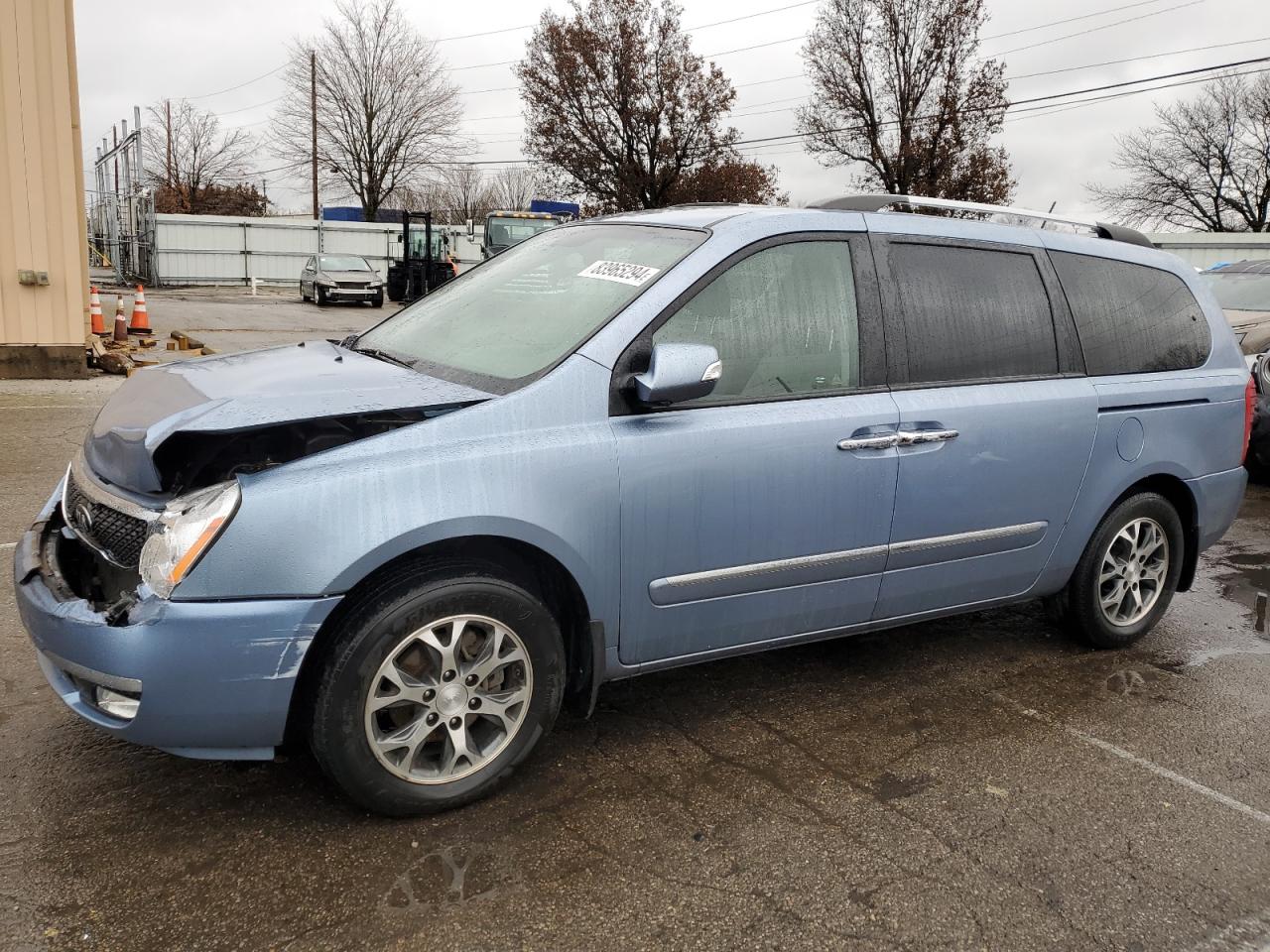 2014 KIA Sedona VIN KNDMH4C71E6587646