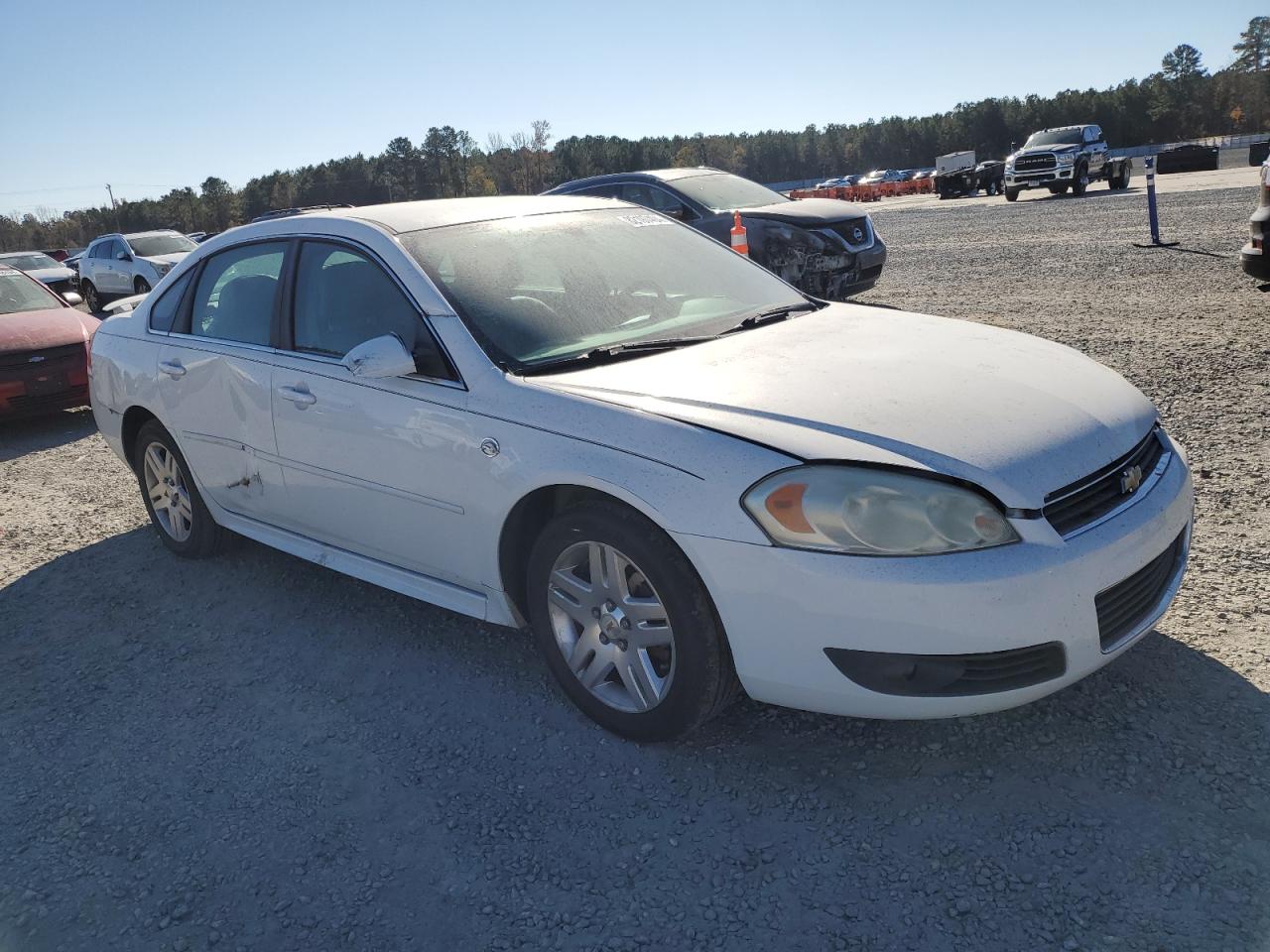 2011 Chevrolet Impala VIN 2G1WB5EK1B1257616 Copart auction photo, side damage thumbnail 4