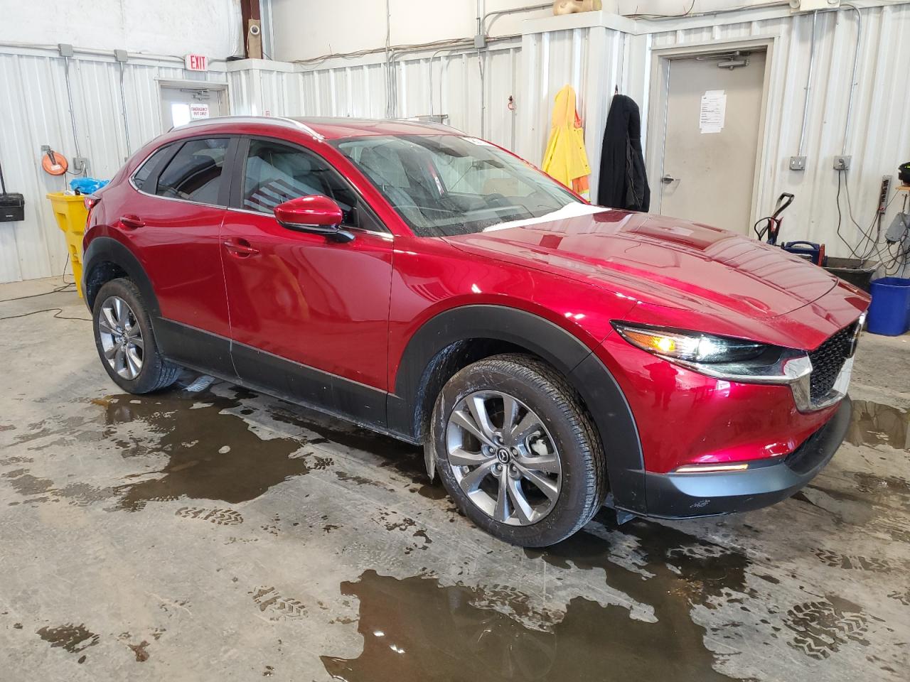 2024 Mazda CX-30 VIN 3MVDMBCMXRM712900 Copart auction photo, rear end / side damage thumbnail 4