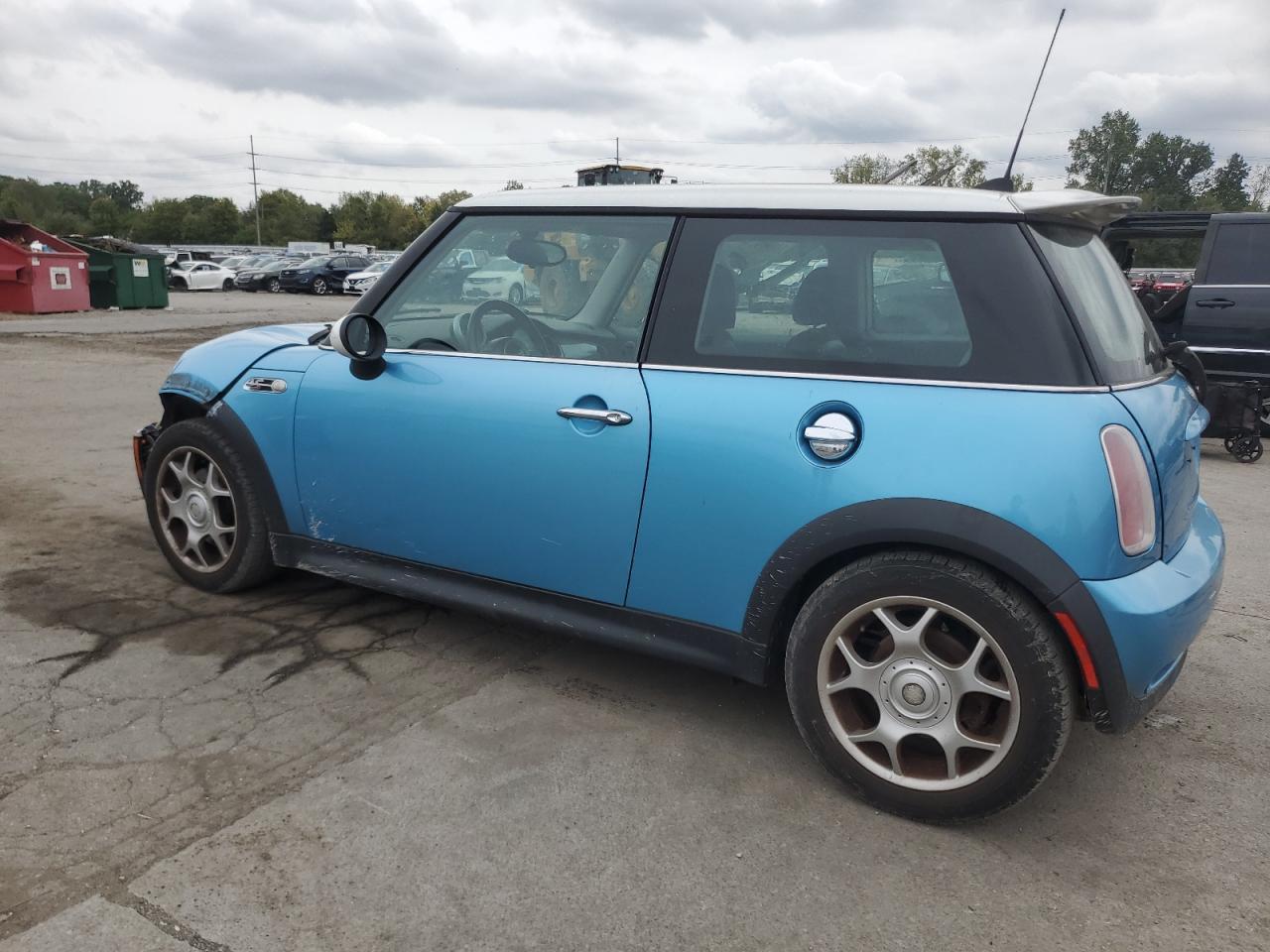2005 MINI Cooper VIN WMWRE33455TD90463 Copart auction photo, front end / mechanical damage thumbnail 2