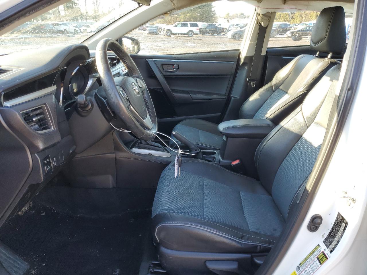 2014 Toyota Corolla VIN 2T1BURHE9EC073172 Copart auction photo, front end / rear end damage thumbnail 7