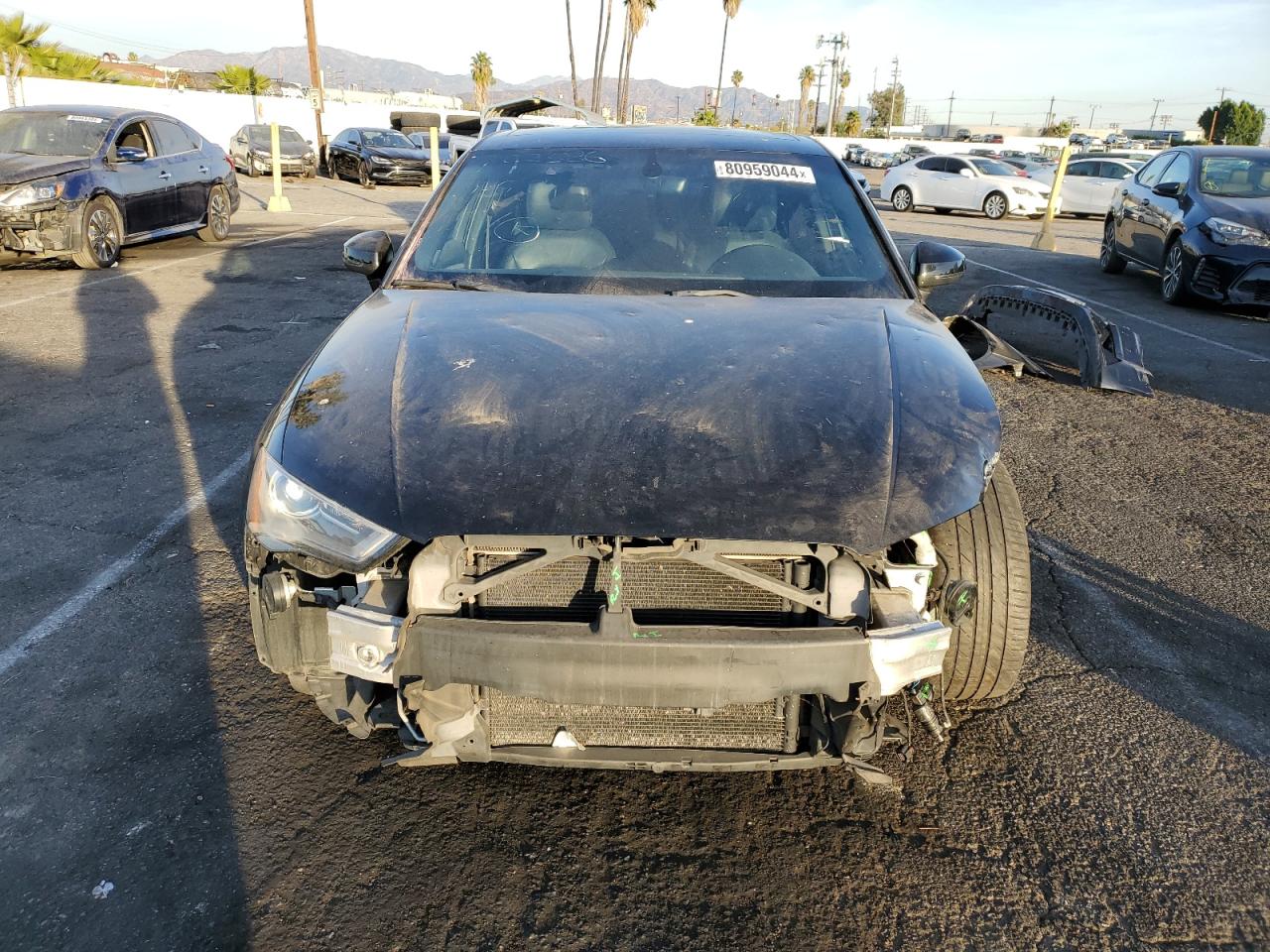 2016 Audi A3 VIN WAUA7GFF6G1068518 Copart auction photo, front end / minor dent/scratches damage thumbnail 5
