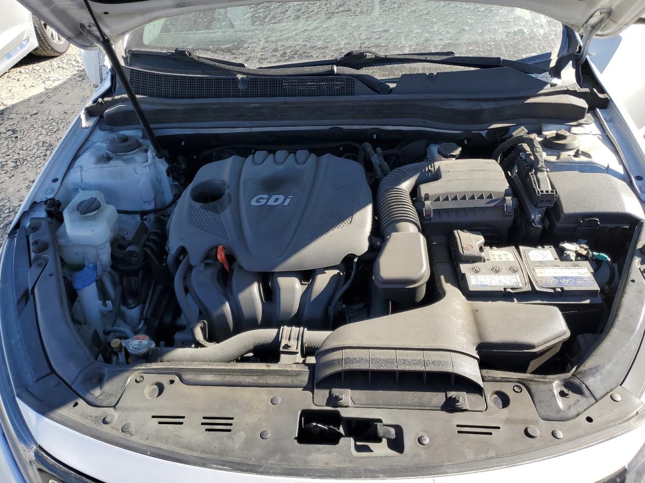 2014 KIA Optima VIN 5XXGN4A72EG348133 Copart auction photo, side / all over damage thumbnail 11