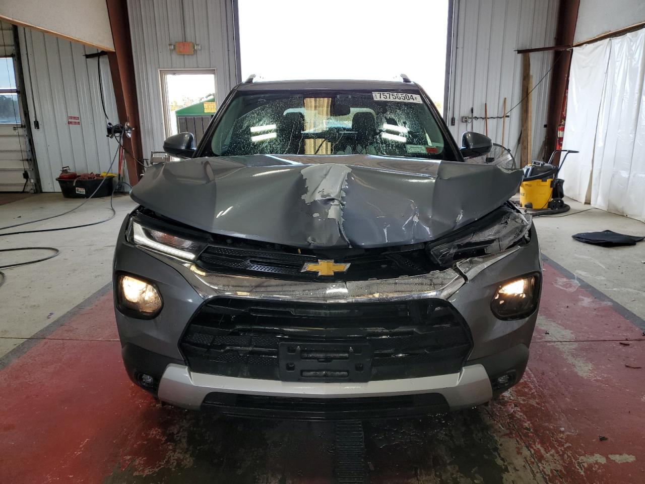 2021 Chevrolet TrailBlazer VIN KL79MRSL8MB014419 Copart auction photo, front end damage thumbnail 5