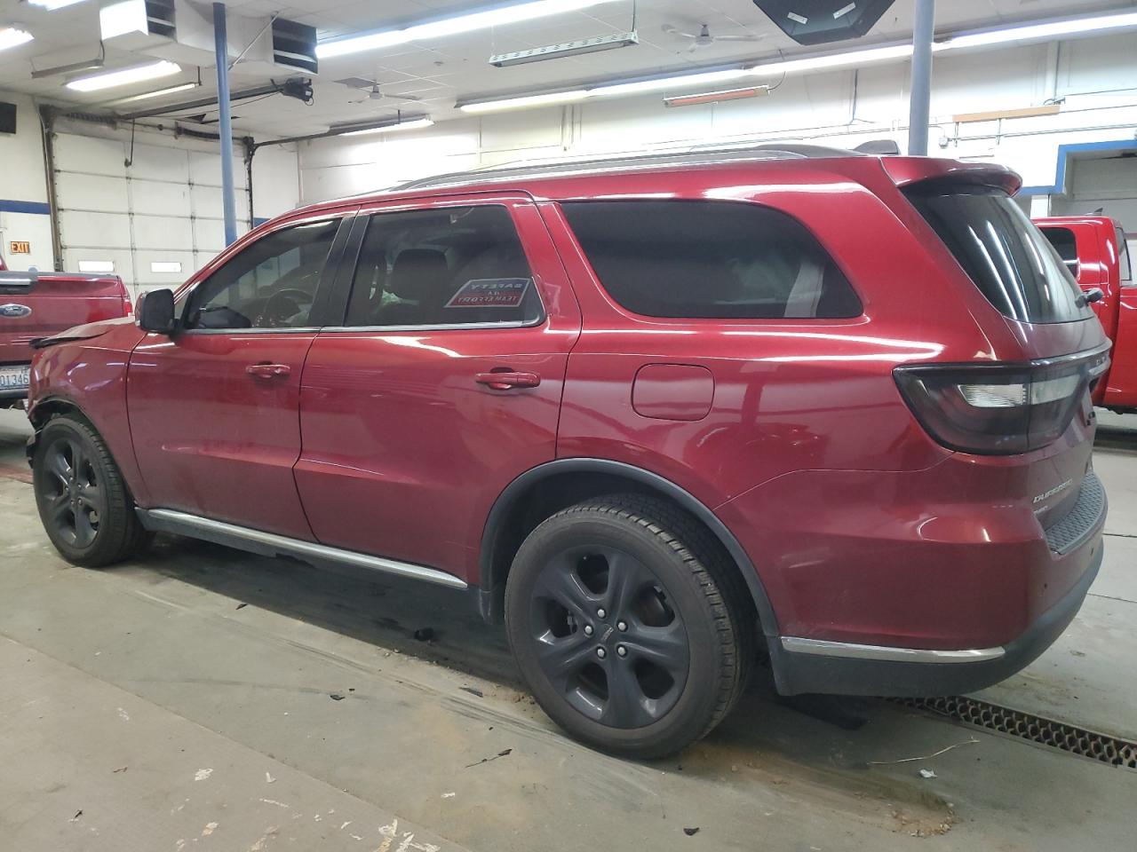 2015 Dodge Durango VIN 1C4RDJDGXFC850203 Copart auction photo, front end / side damage thumbnail 2